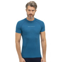 Pánske tričko Brubeck 3D Run PRO s krátkym rukávom blue - M