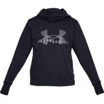 Dámska mikina Under Armour Cotton Fleece Sportstyle Logo Hoodie Black - XS