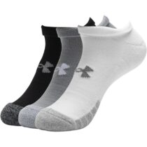 Unisex nízke ponožky Under Armour UA Heatgear NS 3 páry Steel - M (36,5-40,5)