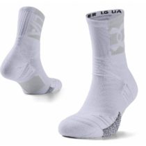 Unisex ponožky Under Armour Playmaker Crew White - M (36,5-40,5)