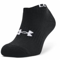 Unisex ponožky Under Armour Core No Show 3 páry Black - XL (46-50,5)