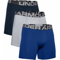 Boxerky Under Armour Charged Cotton 6in 3ks Royal - XXL