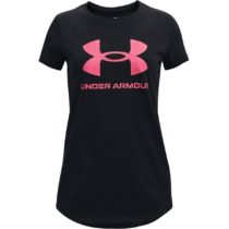 Dievčenské tričko Under Armour Live Sportstyle Graphic SS Black - YXL