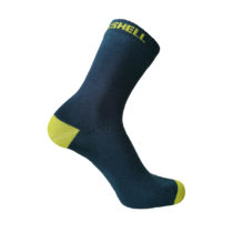 Nepremokavé ponožky DexShell Ultra Thin Crew Navy-Lime - XL