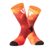 Ponožky Undershield Tye Dye červená 37/41