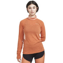 Dámske tričko CRAFT ADV SubZ Wool LS 2 W oranžová - XS