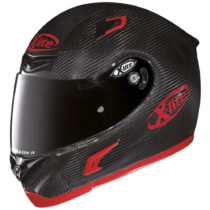 Moto helma X-Lite X-802RR Puro Sport Carbon čierno-červená - XXL (63-64)