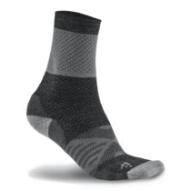 Ponožky CRAFT XC  Warm biela s čiernou - 37-39