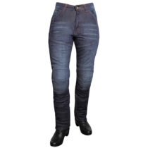 Dámske jeansové moto nohavice ROLEFF Aramid Lady modrá - 40/4XL