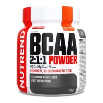 Práškový koncentrát Nutrend BCAA 2:1:1 Powder 400 g Pomaranč