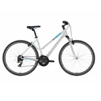 Dámsky crossový bicykel KELLYS CLEA 30 28&quot; - model 2021 White - M (19'')