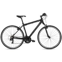 Pánsky crossový bicykel Kross Evado 1.0 28&quot; - model 2020 čierna/grafitová - M (19'')