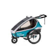Multifunkčný detský vozík Qeridoo KidGoo 1 Sport Petrol Blue