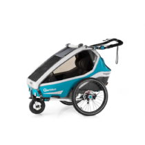 Multifunkčný detský vozík Qeridoo KidGoo 2 Sport Petrol Blue