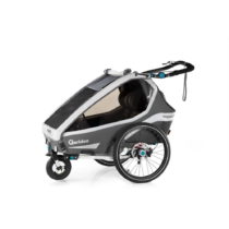 Multifunkčný detský vozík Qeridoo KidGoo 2 Sport Anthracite Grey