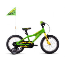 Detský bicykel Ghost Powerkid 16&quot; Green / Yellow