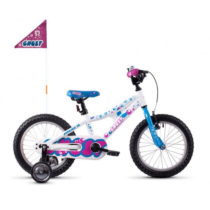 Detský bicykel Ghost Powerkid 16&quot; White / Blue