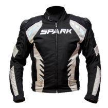 Pánska textilná moto bunda Spark Hornet čierna - S