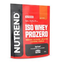 Práškový koncentrát Nutrend ISO WHEY Prozero 500 g slaný karamel
