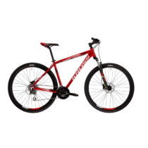 Horský bicykel Kross Hexagon 5.0 27,5&quot; - model 2022 červená/šedá/čierna - XS (15&quot;)