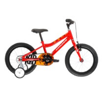 Detský bicykel Kross Racer 3.0 16&quot; Gen 005 červená/oranžová/biela - 10&quot; (110-130 c...