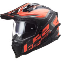 Enduro helma LS2 MX701 Explorer Alter Matt Black Fluo Orange - XXS (51-52)