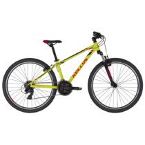 Juniorský bicykel KELLYS NAGA 70 26&quot; - model 2021 Neon Lime - 13,5&quot;