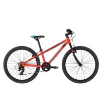 Juniorský bicykel KELLYS KITER 30 24&quot; - model 2021 Neon Orange - 11&quot;