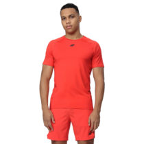 Pánske tréningové tričko 4F TSMF016 RED NEON - XL