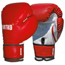 Boxerské rukavice SportKO PD2 červená - 12oz