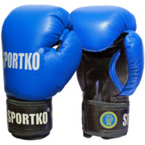 Boxerské rukavice SportKO PK1 modrá - 12oz