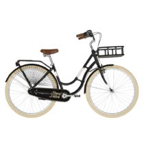 Mestský bicykel KELLYS ROYAL DUTCH 28&quot; - model 2021 Black - 18&quot;