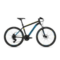 Horský bicykel Ghost Kato Base 26&quot; Black / Blue / Yellow - M