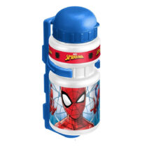 Plastová fľaša s držiakom Spiderman 0,350 l