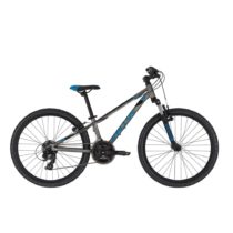 Juniorský bicykel KELLYS KITER 50 24&quot; - model 2021 Titanium Blue - 11&quot;