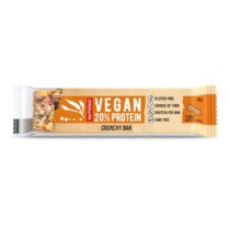 Proteinová tyčinka Nutrend Vegan Protein Crunchy Bar 40g arašidové maslo